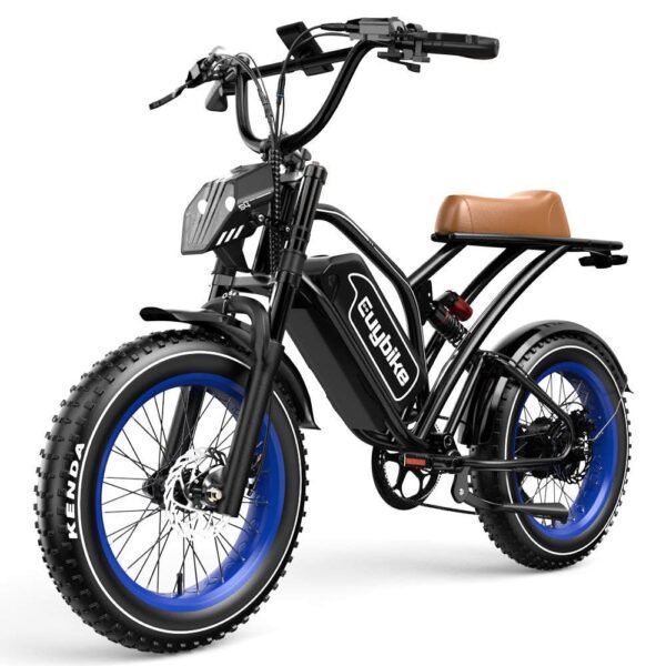 Euybike S4 Moped-Style Fat Tire Electric Bike - Image 6