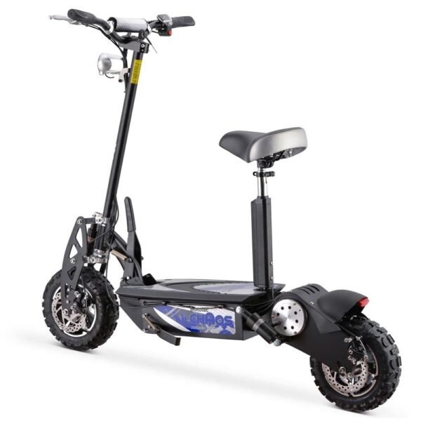 MotoTec Chaos 2000w 60v Lithium Electric Scooter Black - Image 4
